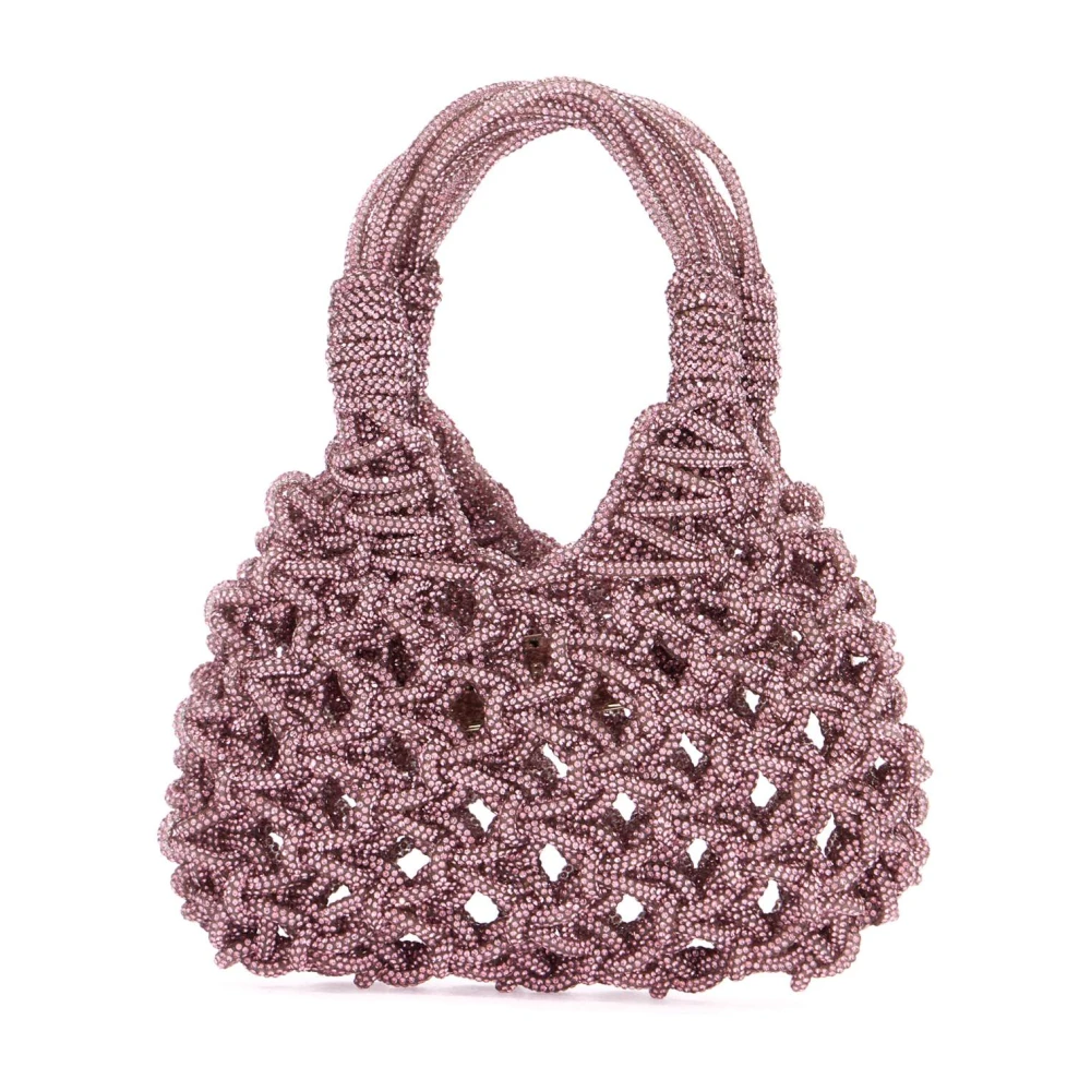 Hibourama Kristallen Mini Tas Pink Dames