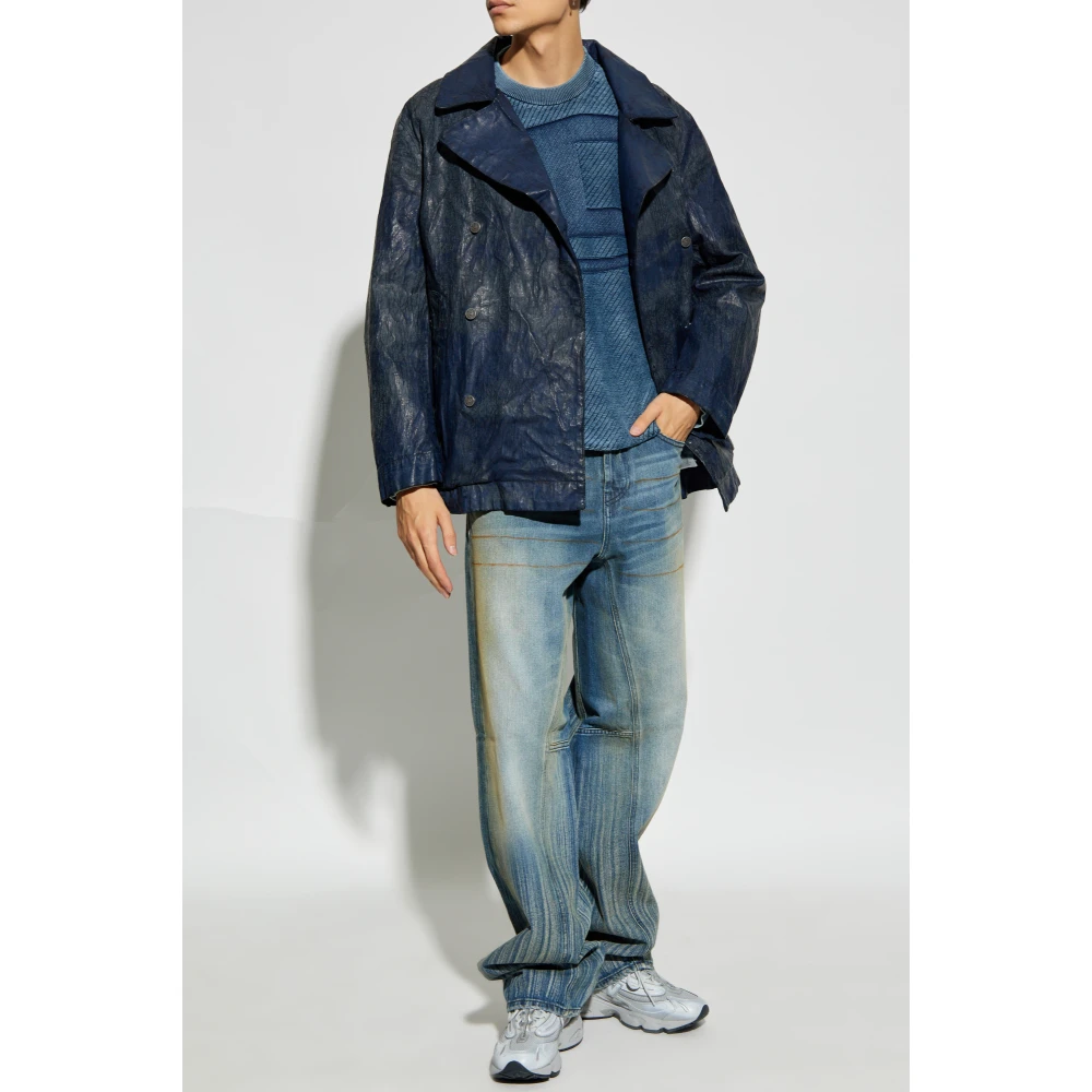 Diesel Sweater K-Klevery Blue Heren