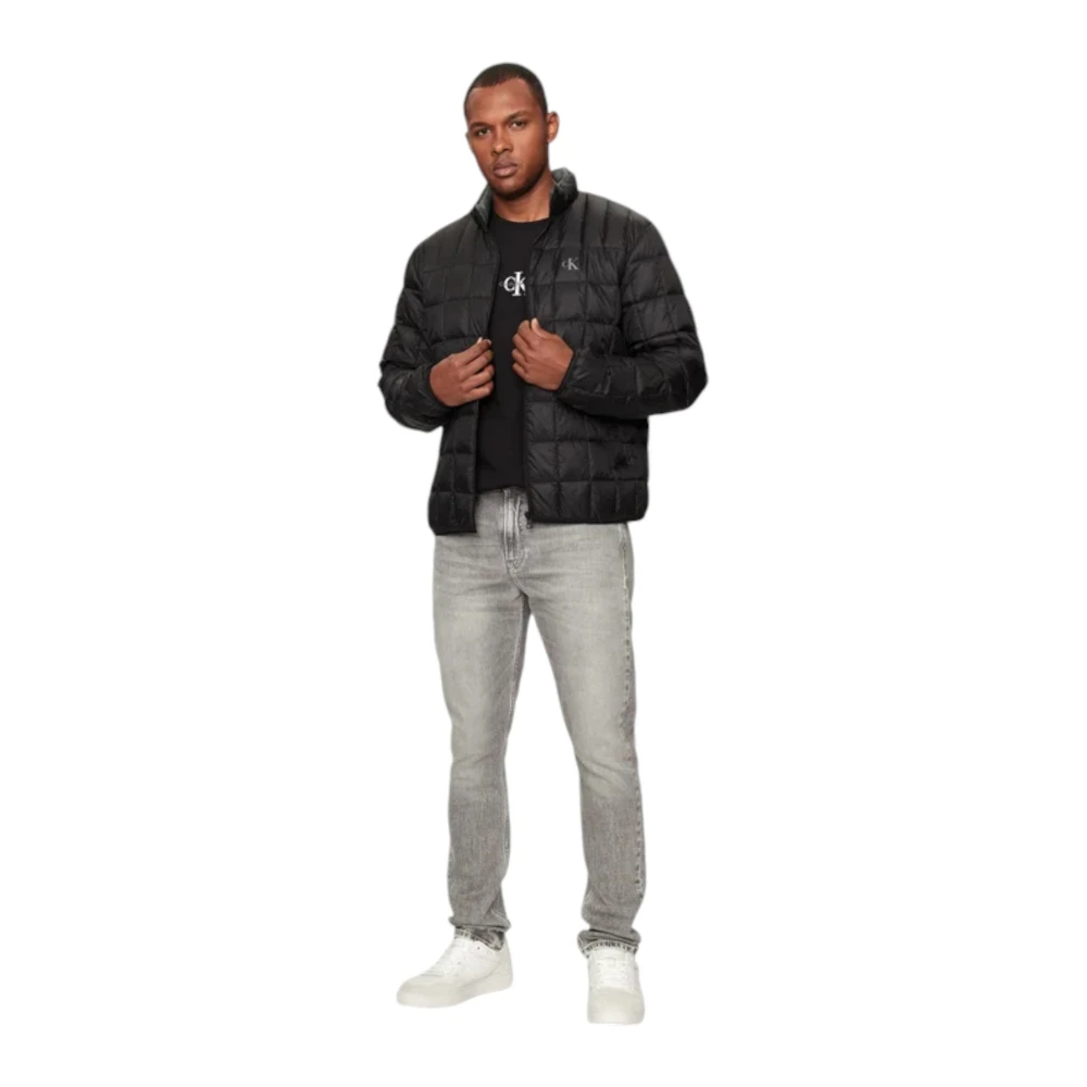 Calvin Klein Jeans Korte Pufferjas Black Heren