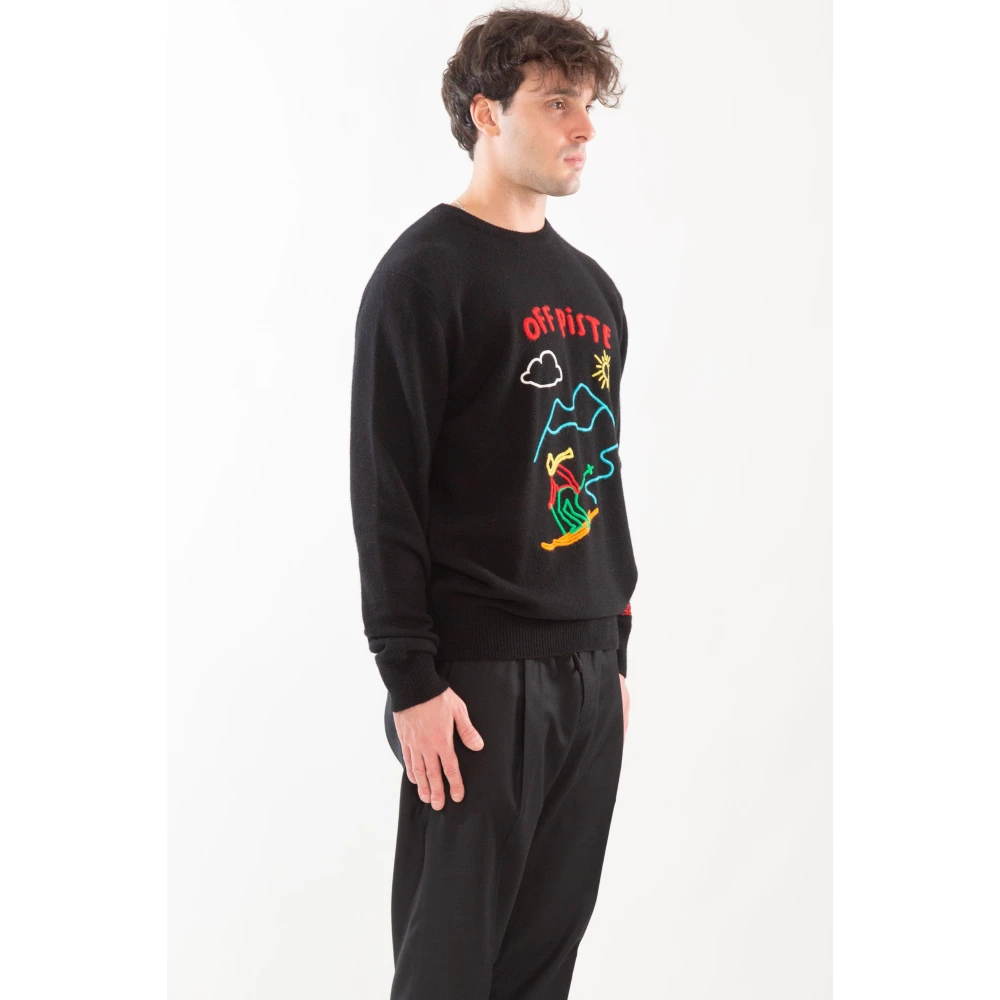 MC2 Saint Barth Off Piste Sweater Black Heren