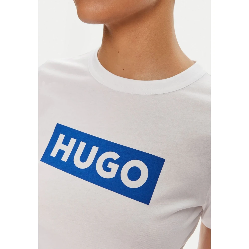 Hugo Boss Klassieke Dames Tee White Dames