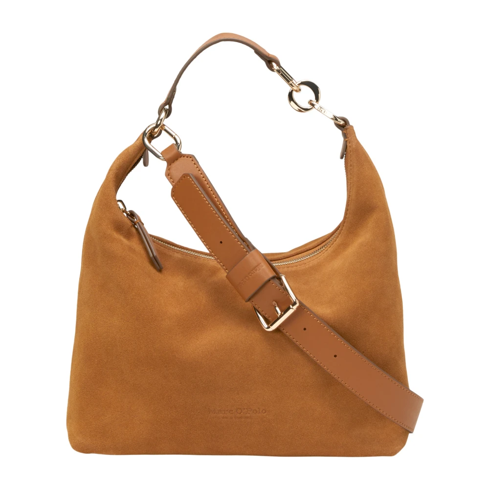 Marc O'Polo Schoudertas klein Brown Dames