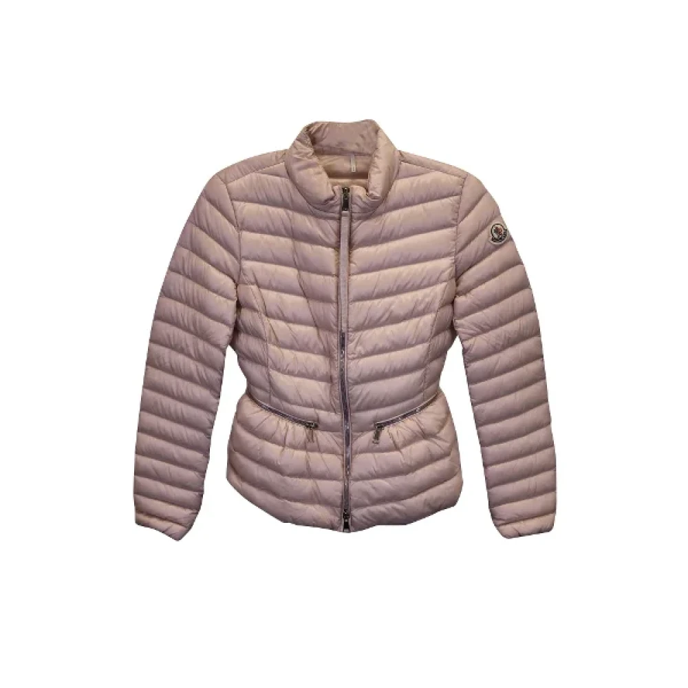 Moncler Pre-owned Nylon outerwear Pink Dames