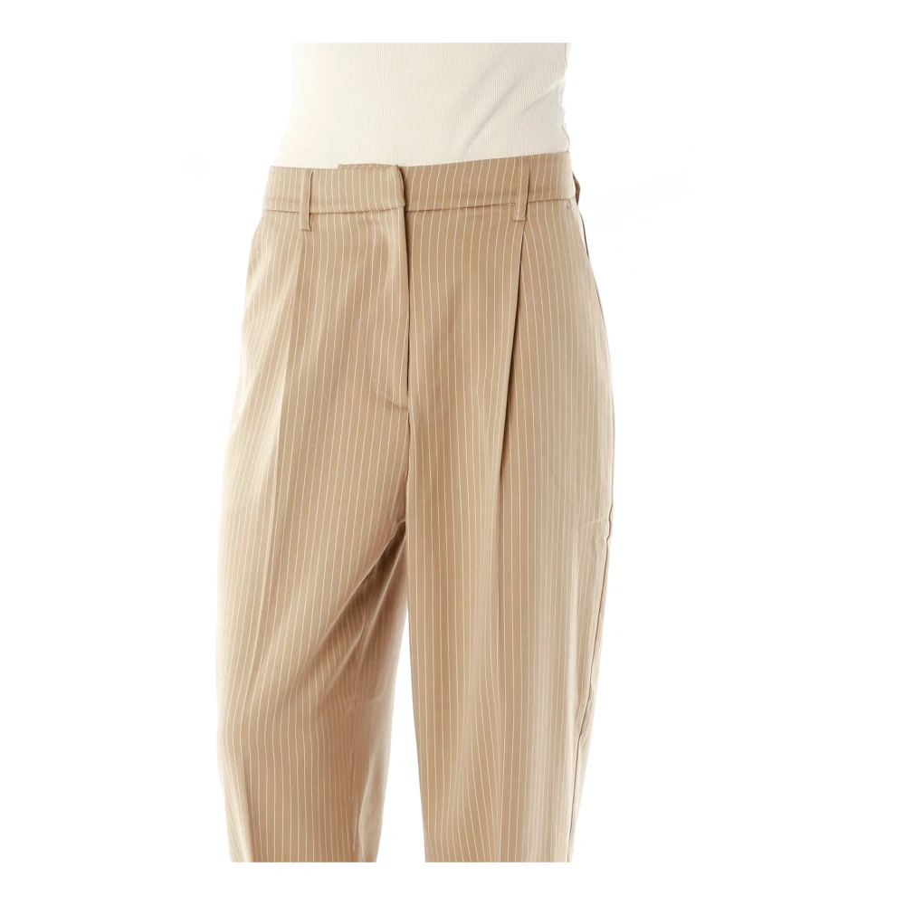 Munthe Wide Trousers Beige Dames