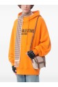 oranje-hoodie-met-logoprint