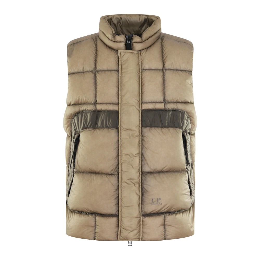 C.P. Company Grijze Heren Buitenkleding Vest Gray Heren
