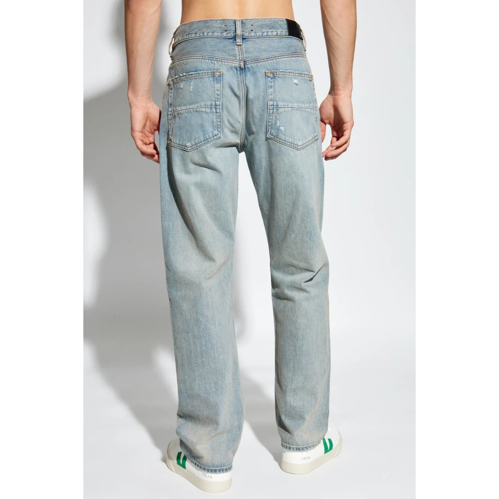 Amiri Straight-Leg Jeans Blue Heren
