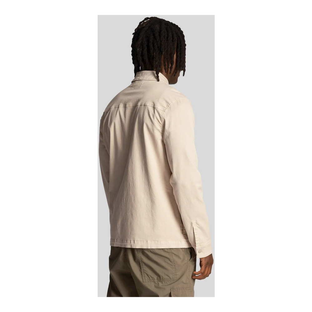 Lyle & Scott -Overshirt Beige Heren