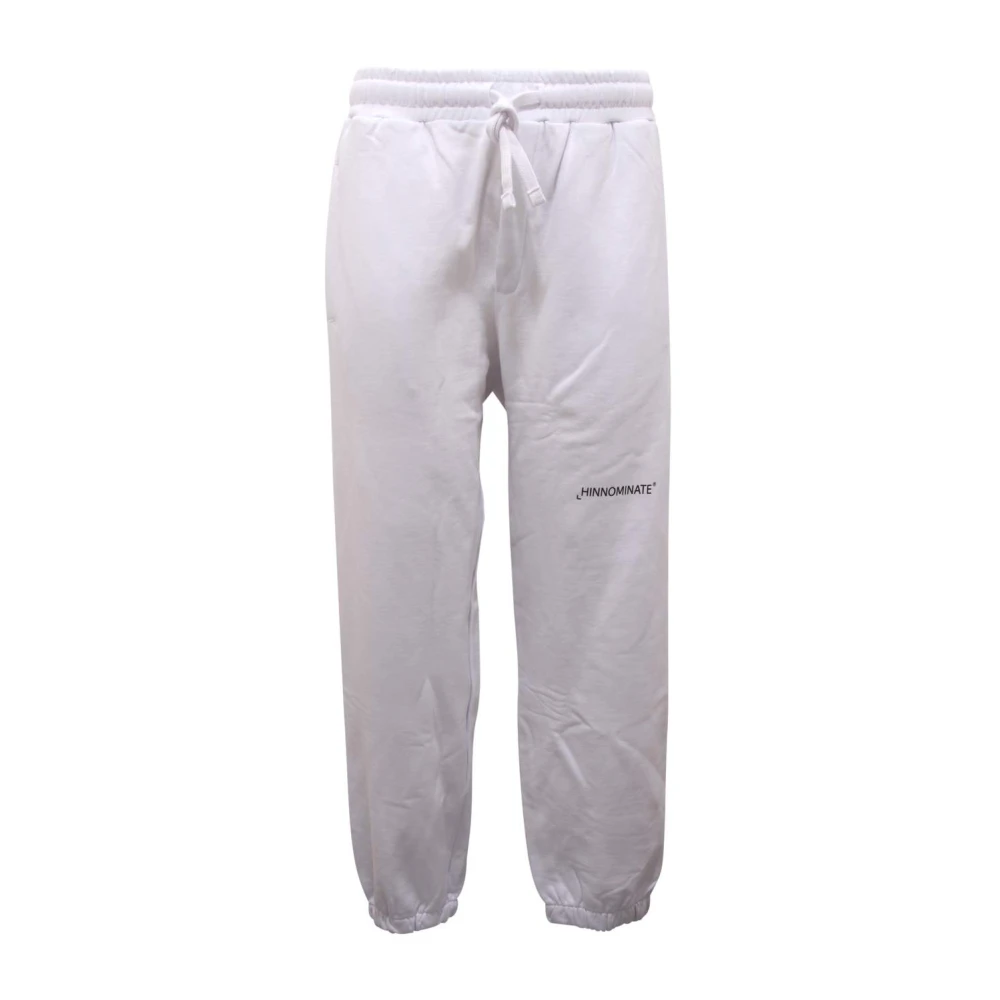 Hinnominate Men's White Hnm182 Pantalone In Felpa - Sweatpants - Xl - Trousers