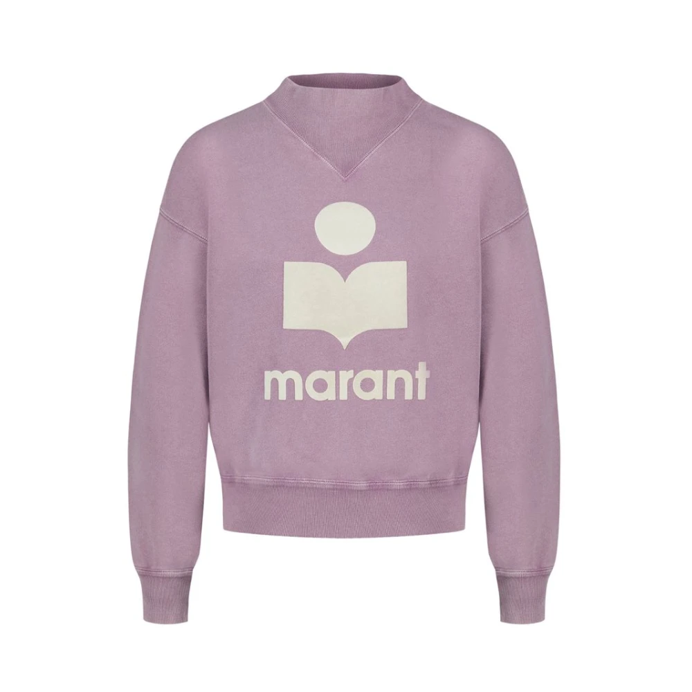 Isabel Marant Women's Purple Moby Sweatshirt - Sweatshirts - S - Sweatshirts & Hoodies