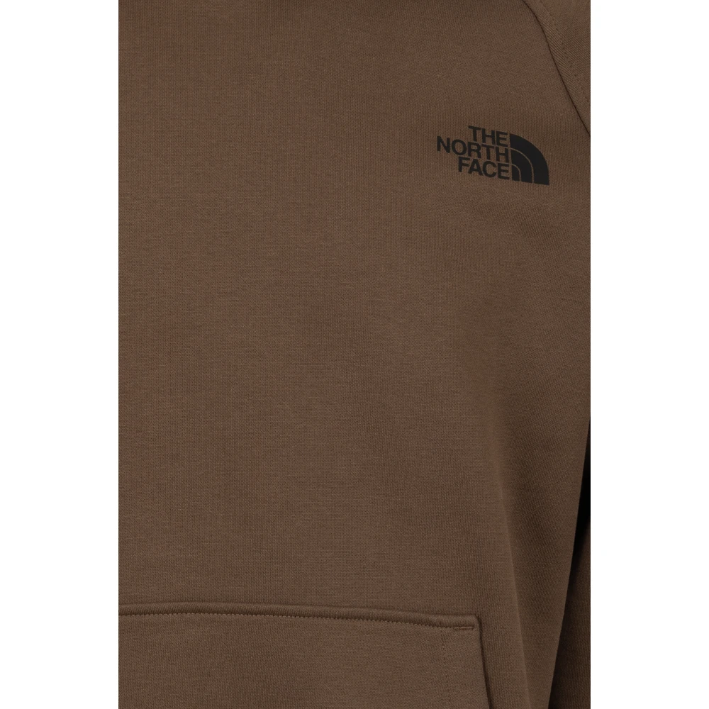 The North Face Raglan Redbox Hoodie Gray Heren