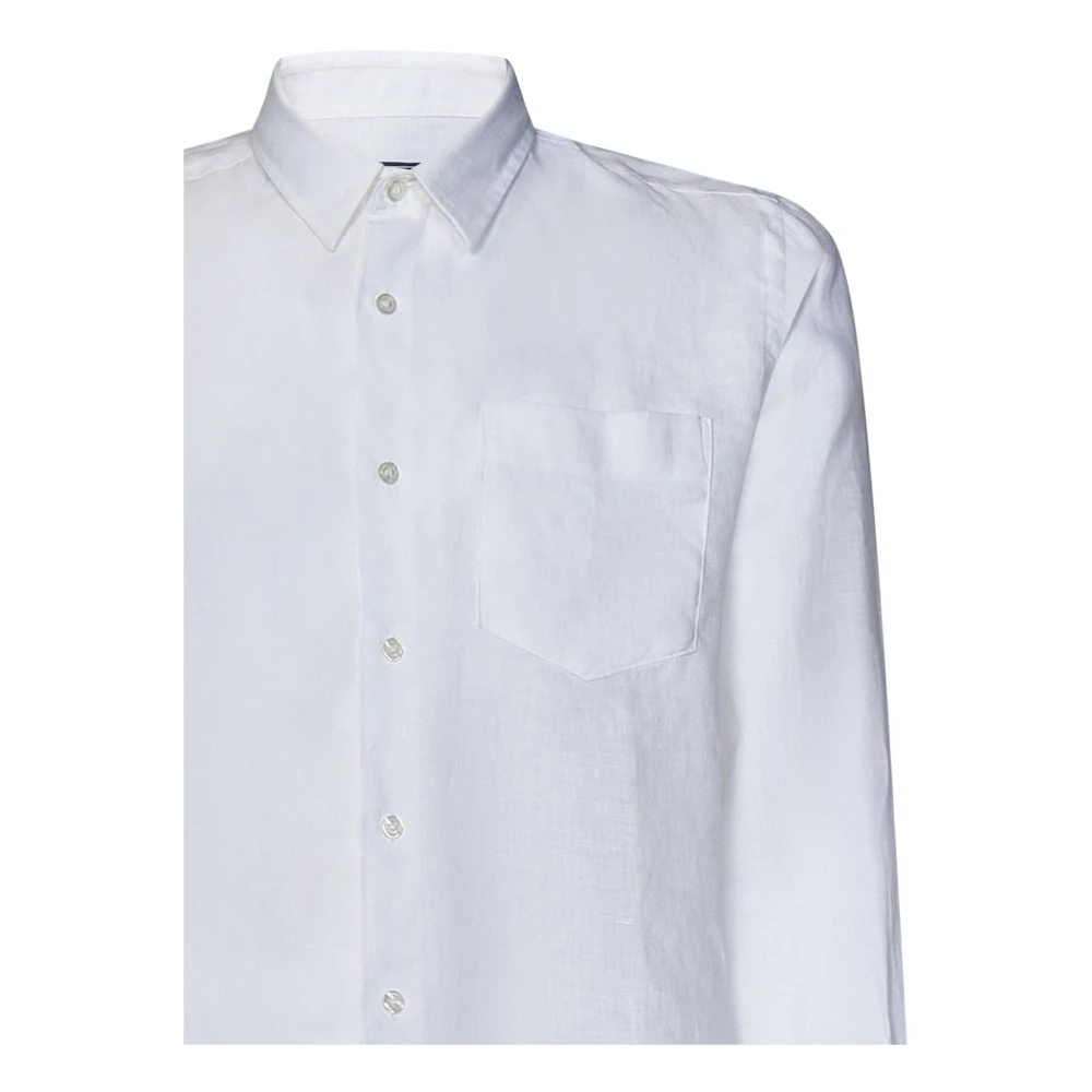 Vilebrequin Formal Shirts White Heren