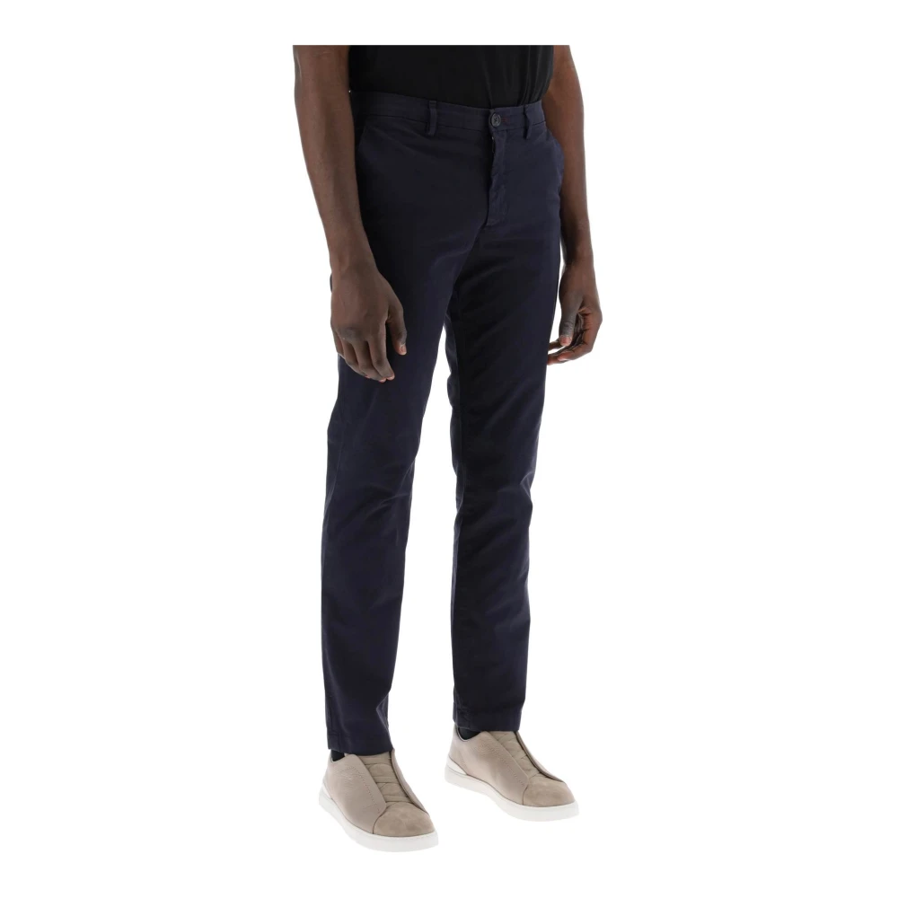 PS By Paul Smith Slim-fit Trousers Blue Heren