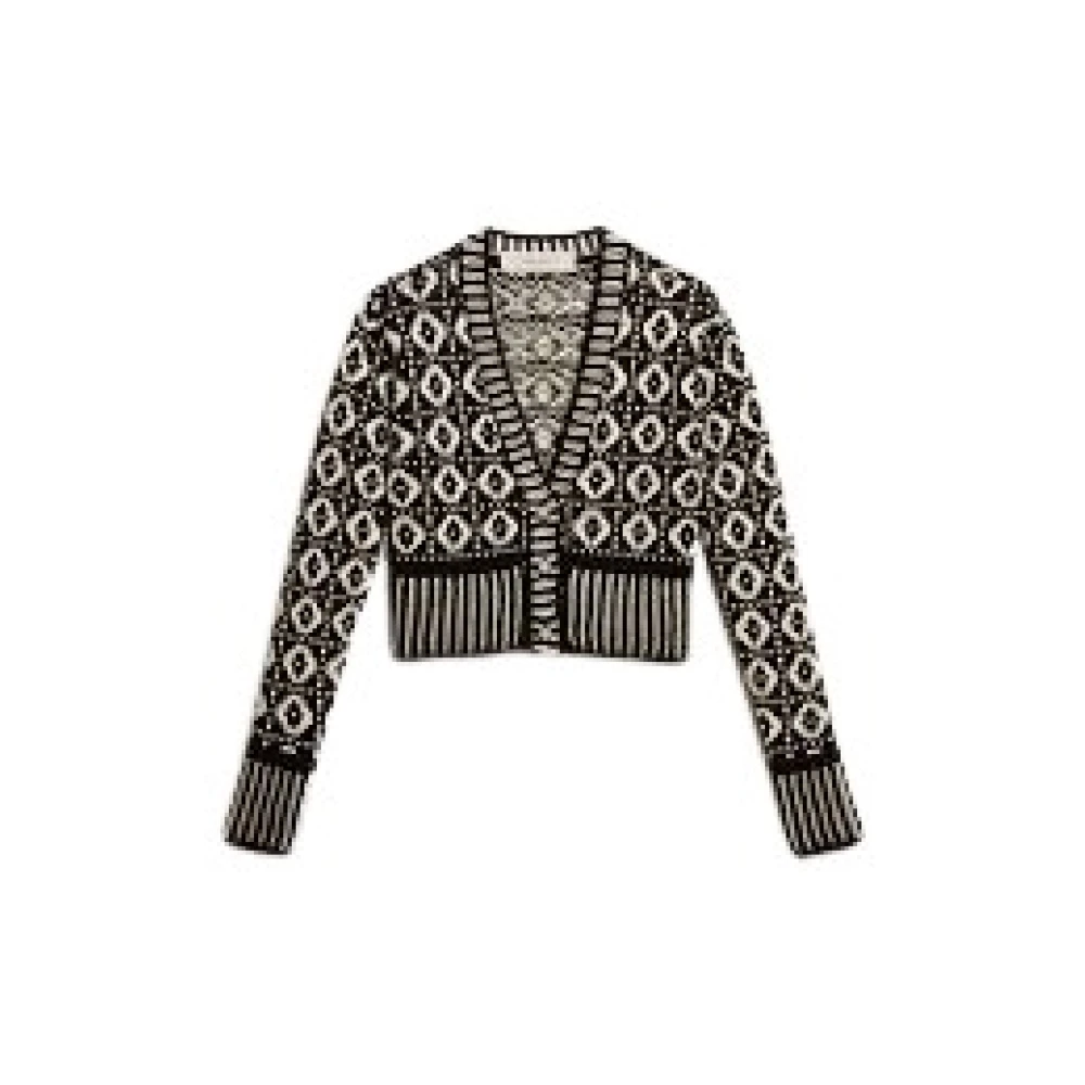 Golden Goose Stijlvol Gebreid Vest Black Dames