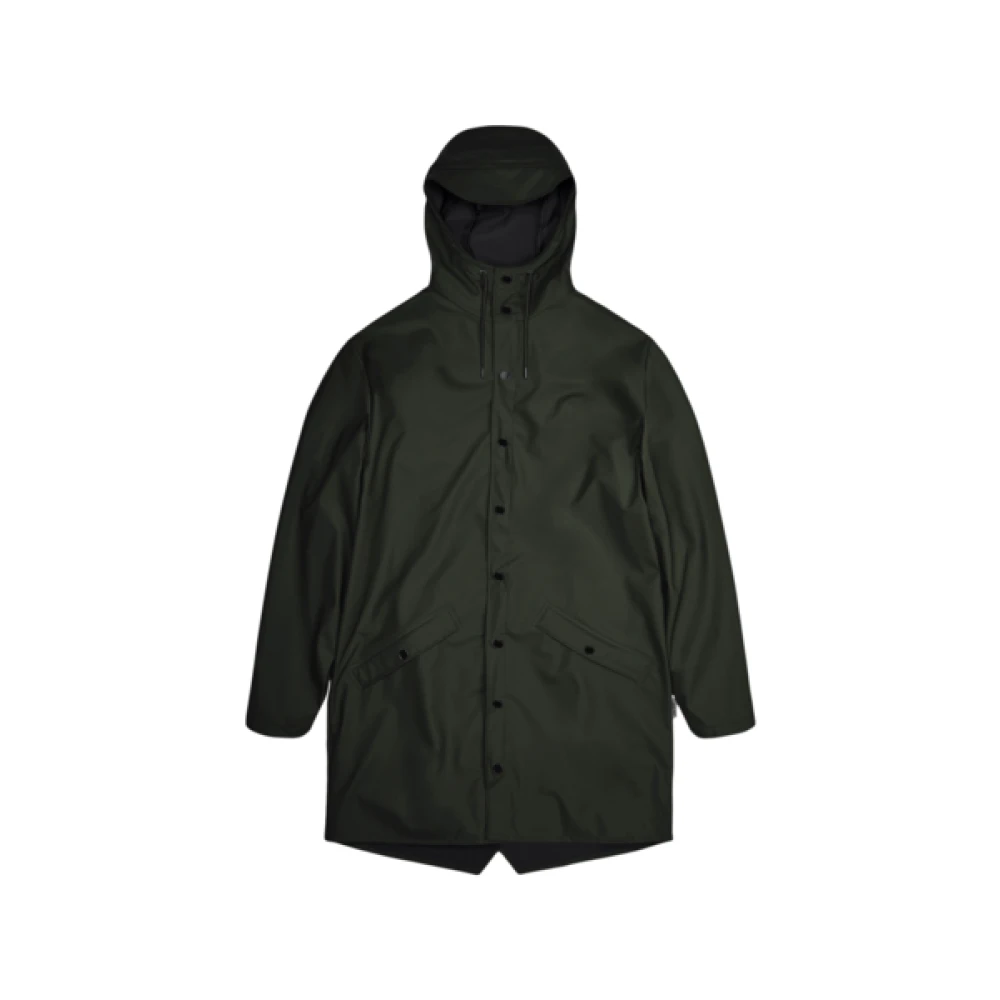 Rains Women's Green Rain Jacket