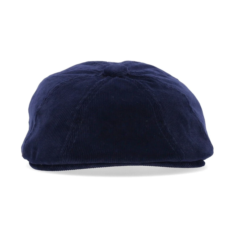 Kangol Navy Corduroy Platpet Blue Heren