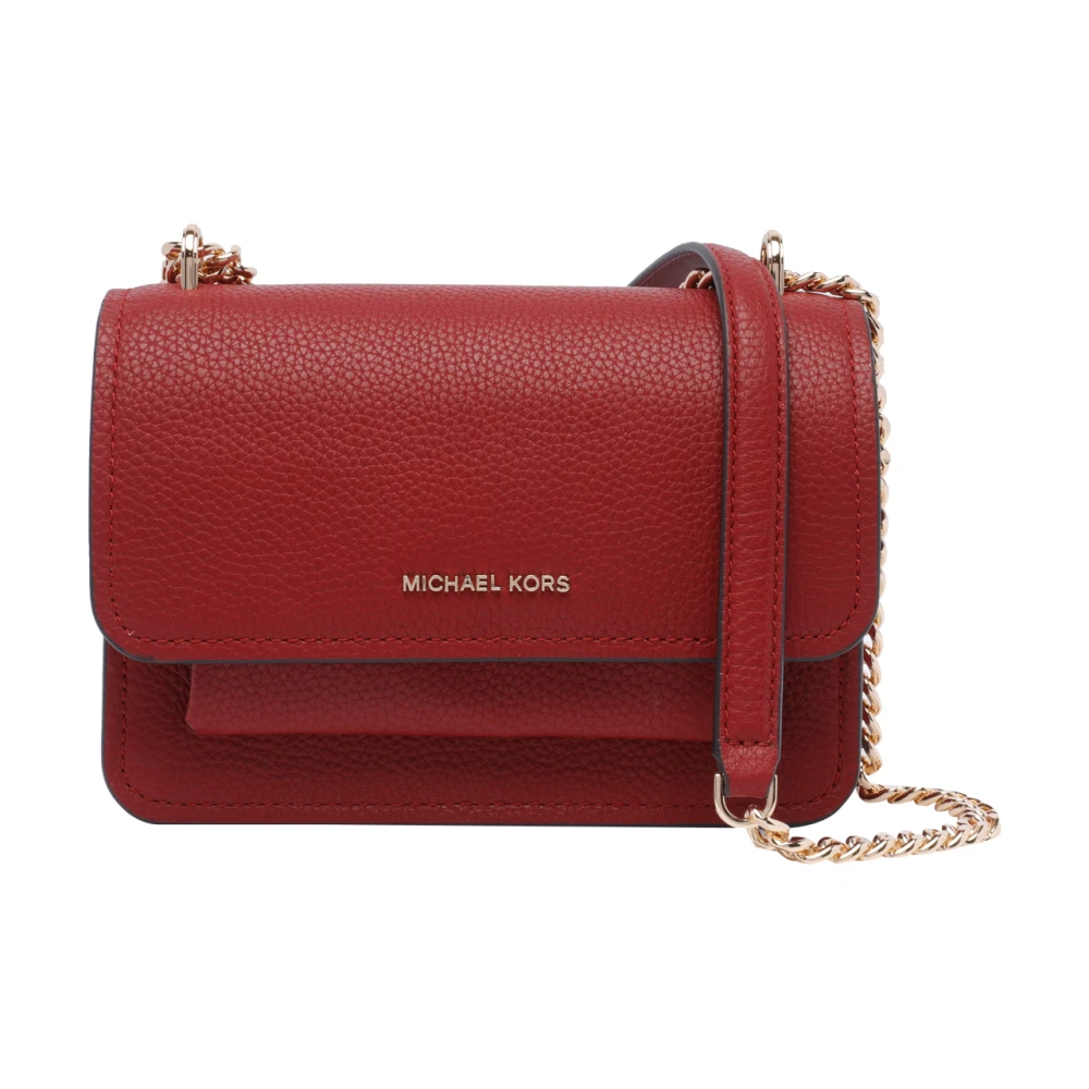 Michael Kors Rode Crossbody Tas Red Dames