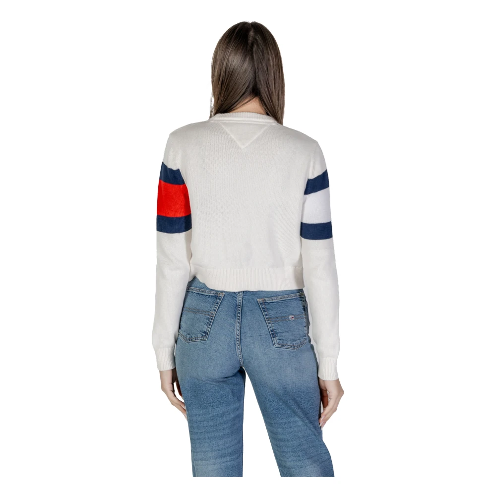 Tommy Jeans Lente Zomer Dames Sweatshirt 100% Gerecycled Katoen Multicolor Dames