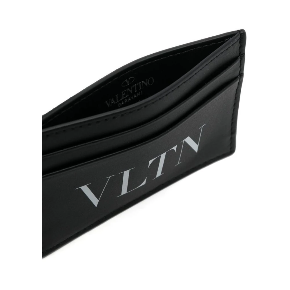 Valentino Garavani Logo Print Portemonnee Black Heren