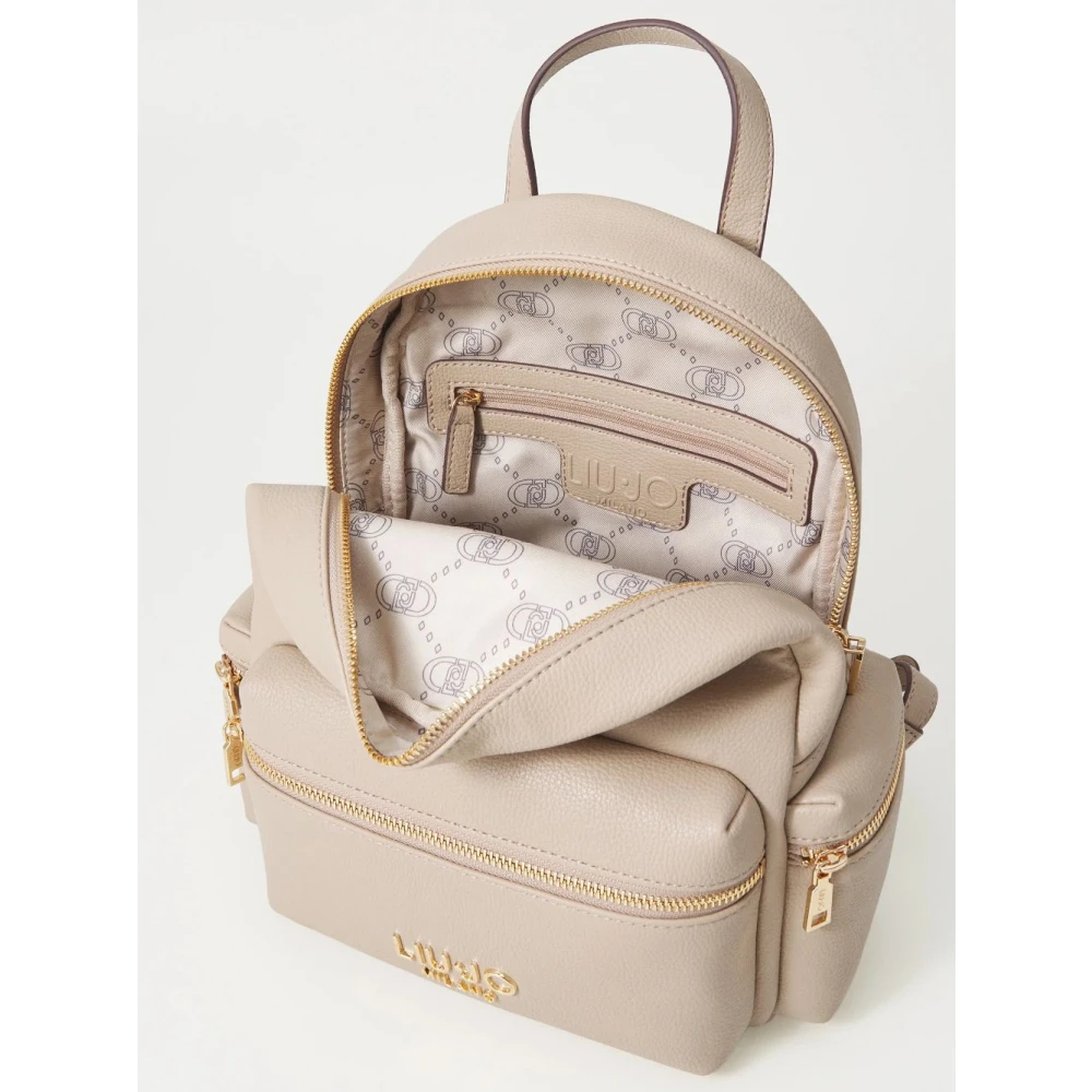 Liu Jo Stijlvolle Rugzak Beige Dames