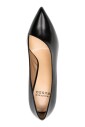 black-leather-asymmetric-pumps