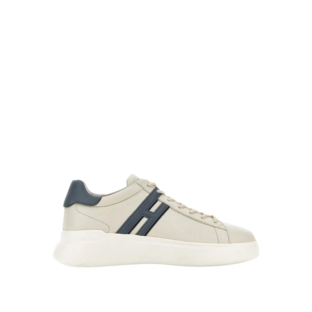 Hogan Men's White Sneakers, 5 Uk, H580 Allacciato H Profilo