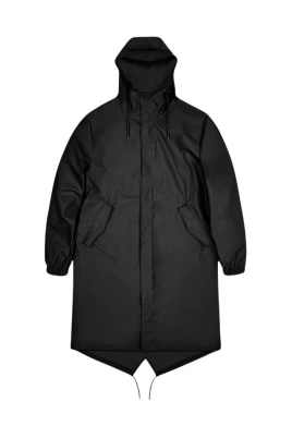 Vattentät Fishtail Parka med Huva