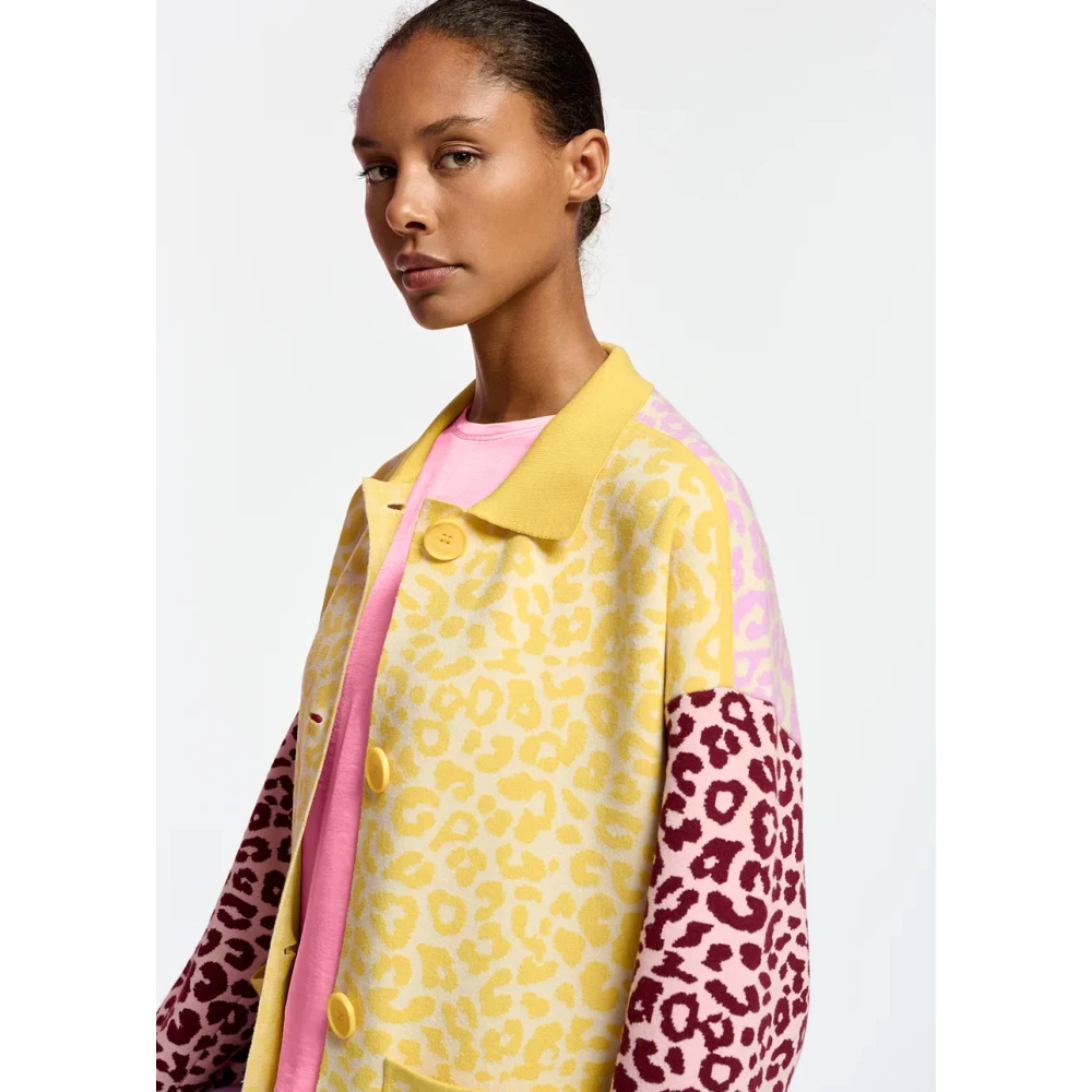Essentiel Antwerp Bedrukte Jas Foon Multicolor Dames