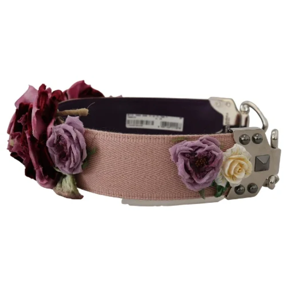 Dolce & Gabbana Pre-owned Leather home-office Multicolor Dames