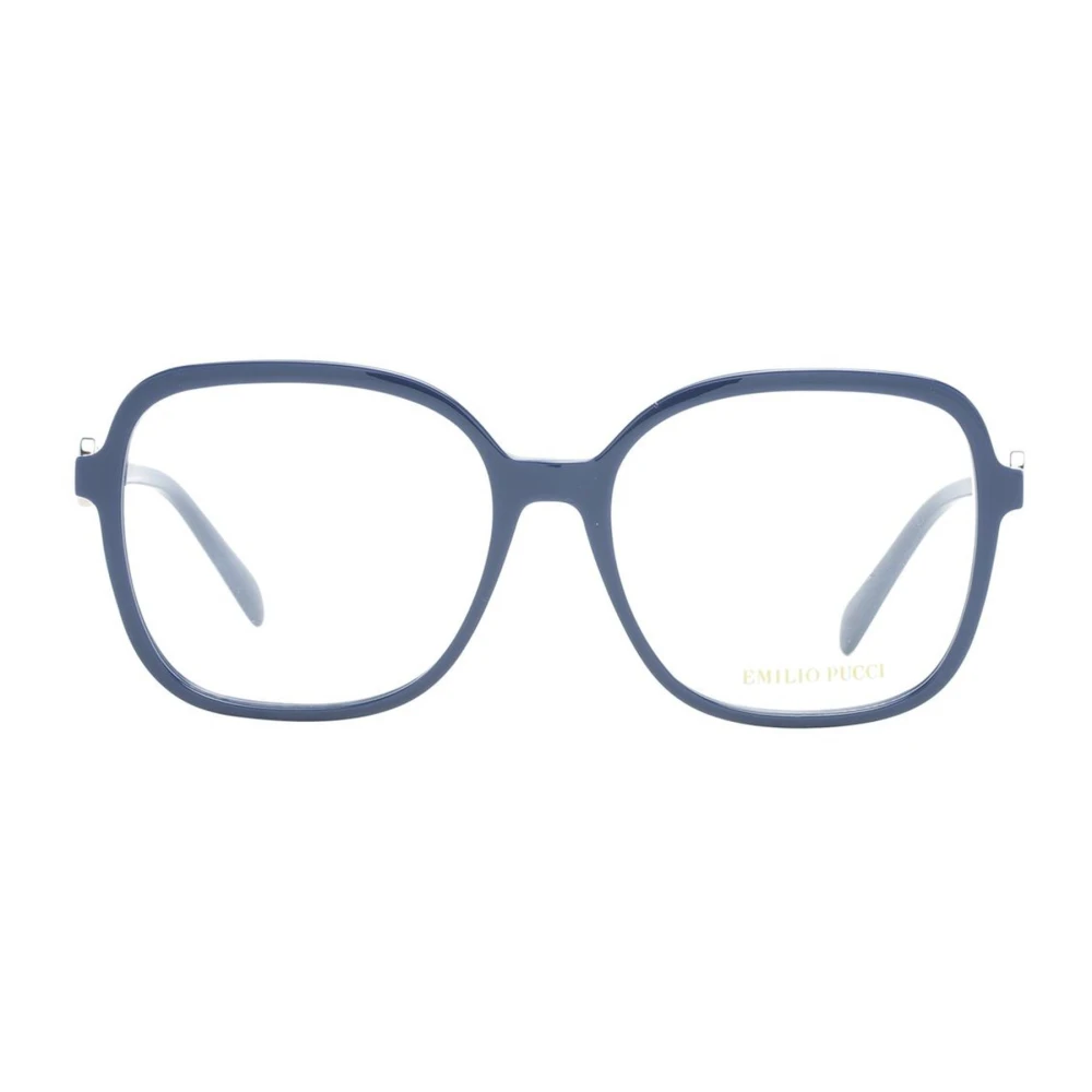 EMILIO PUCCI Blauwe Vierkante Optische Brillen voor Vrouwen Blue Dames