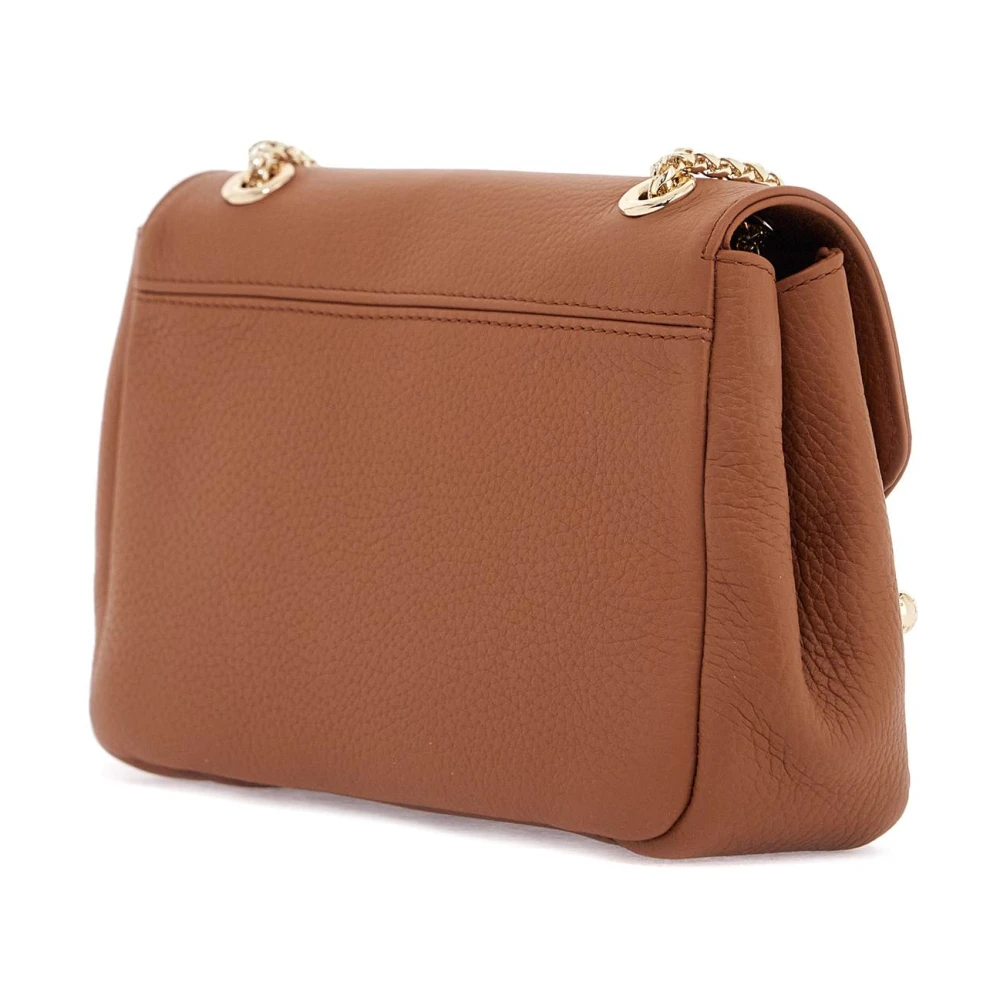 Strathberry Bruin Kalfsleren Mini Schoudertas Brown Dames