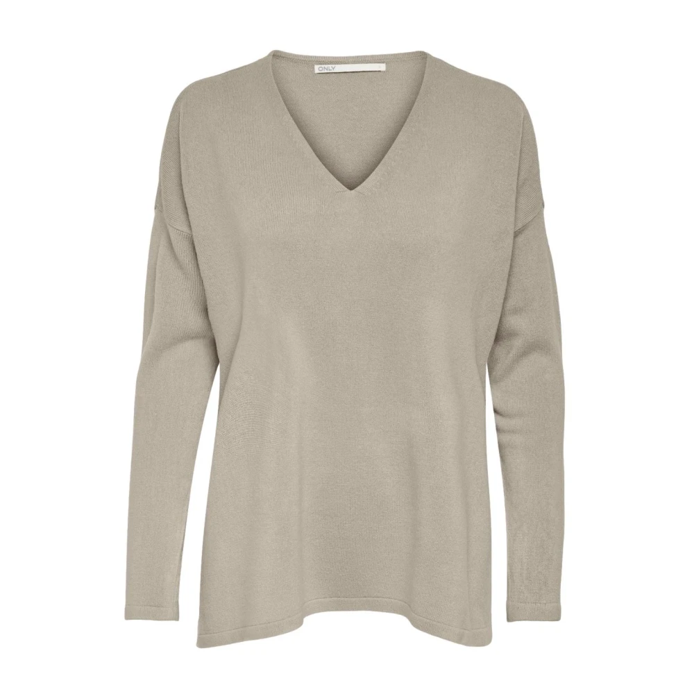 Only Dames Jersey Punto Beige Dames