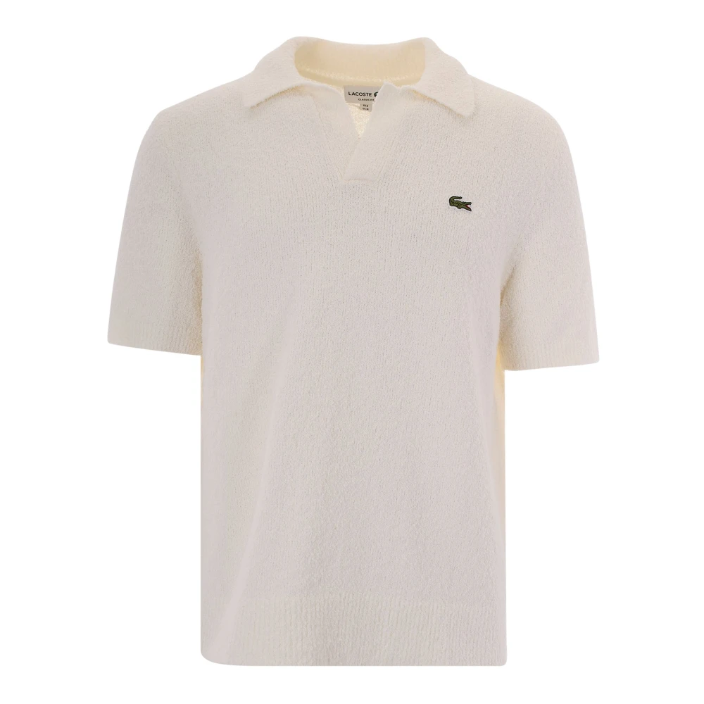 Lacoste Men's White Polo Shirts, S, Classic Polo