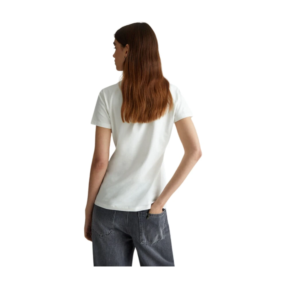 Liu Jo T-shirt met strass White Dames