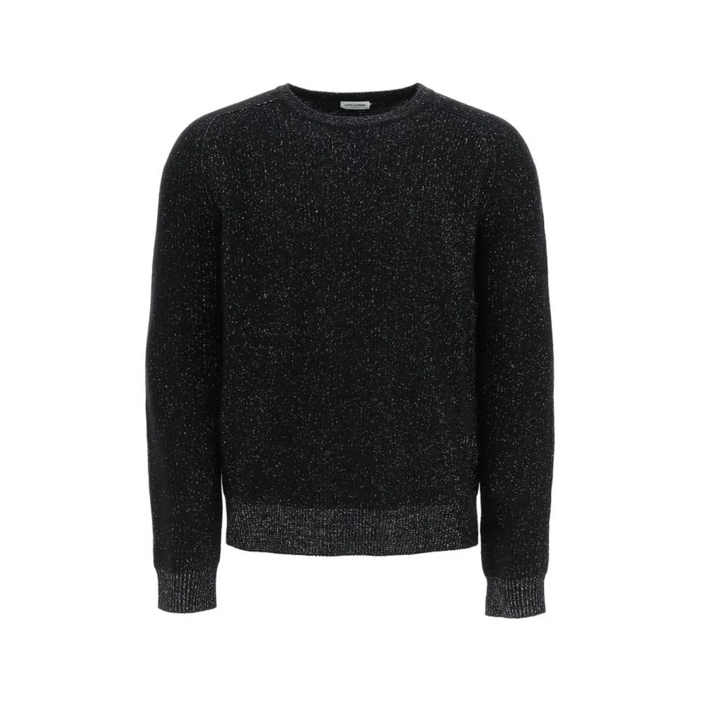 Saint Laurent Nero Sweater Regular Fit Black Heren