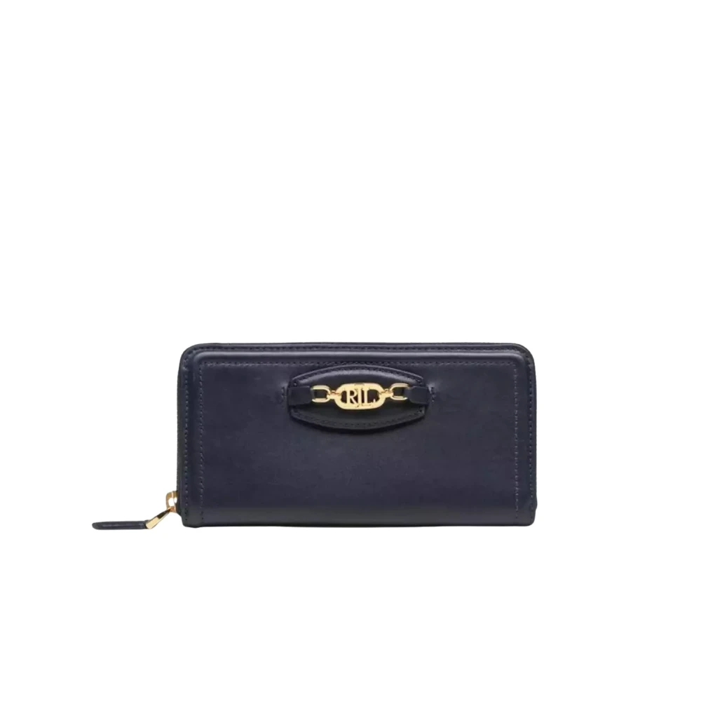 Ralph Lauren Navy Portemonnee Blue Dames