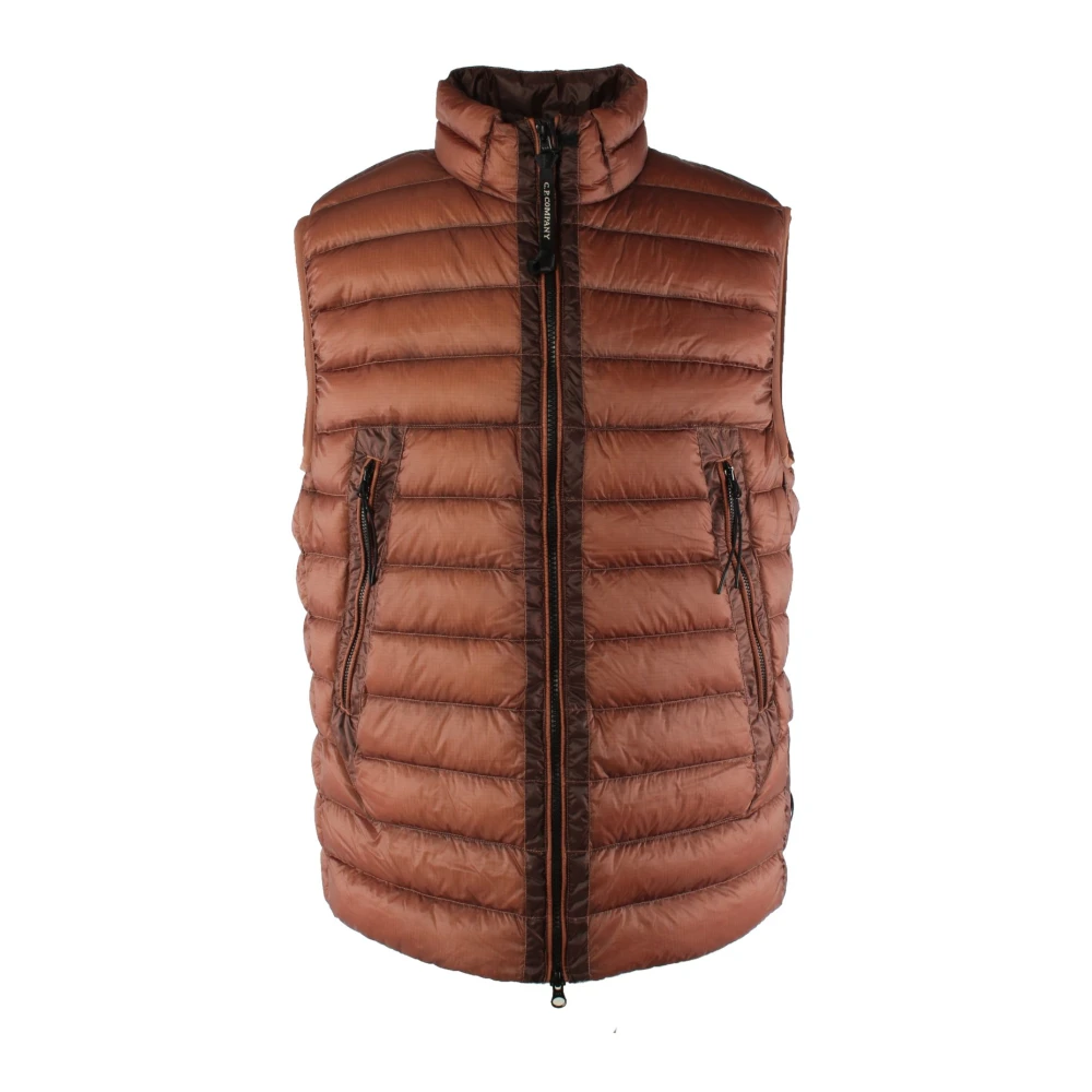 C.P. Company Bruine Bodywarmer D.d. Shell Brown Heren