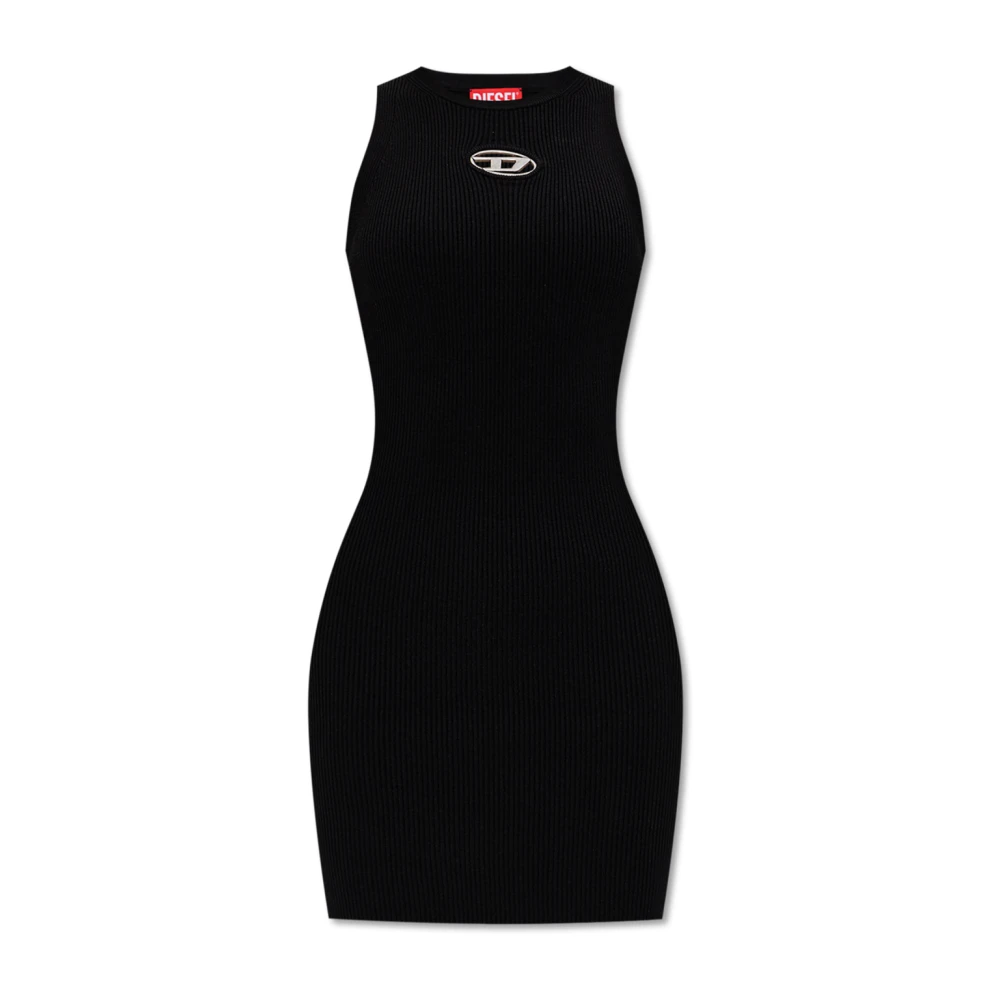 Diesel Women's Black Short Dresses, M, Short Dress