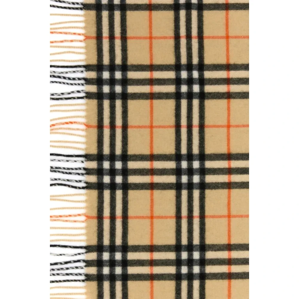 Burberry Stijlvolle Sjaal Collectie Beige Dames
