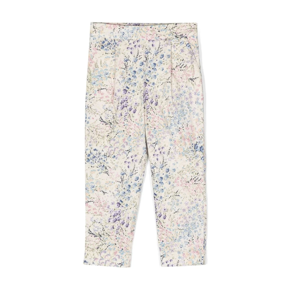 Simonetta Multicolor Ss6a01 Trousers - Female - Trousers - 15 Y - Kids