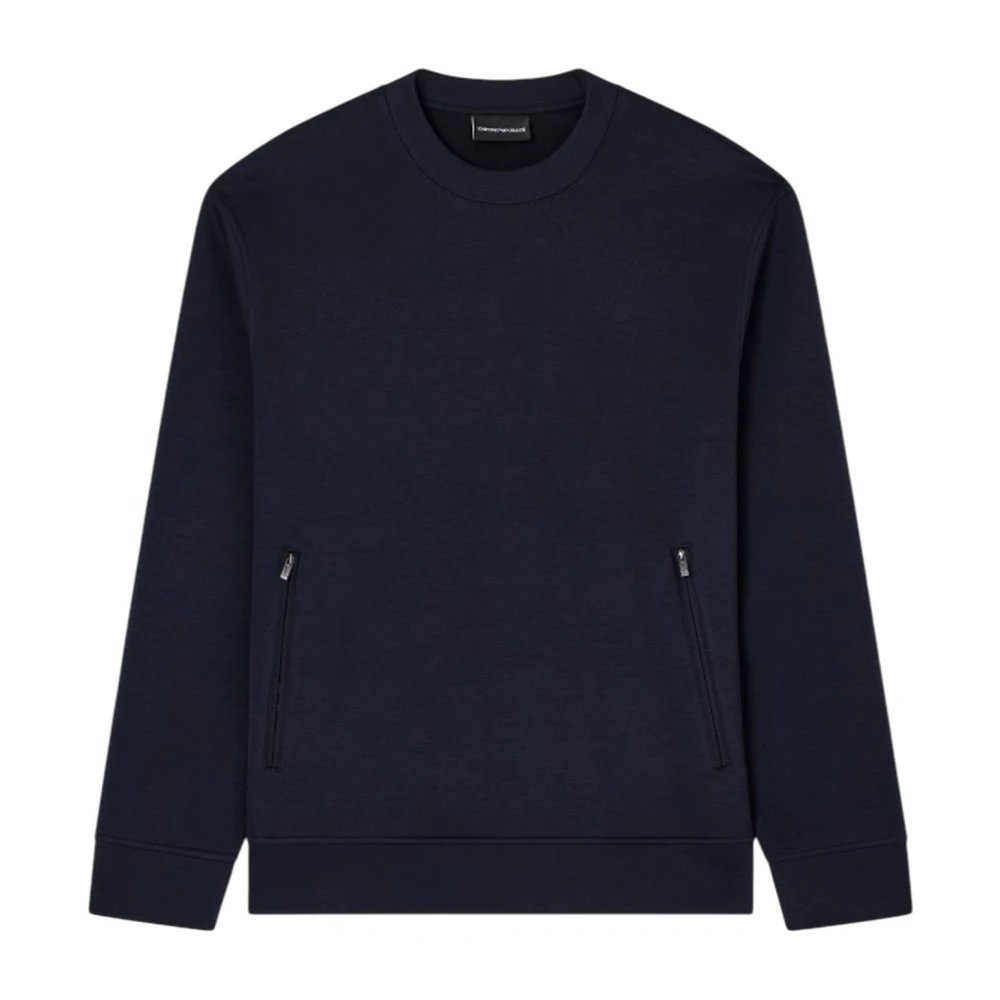 Emporio Armani Hombre Azul Sudaderas, Talla: M