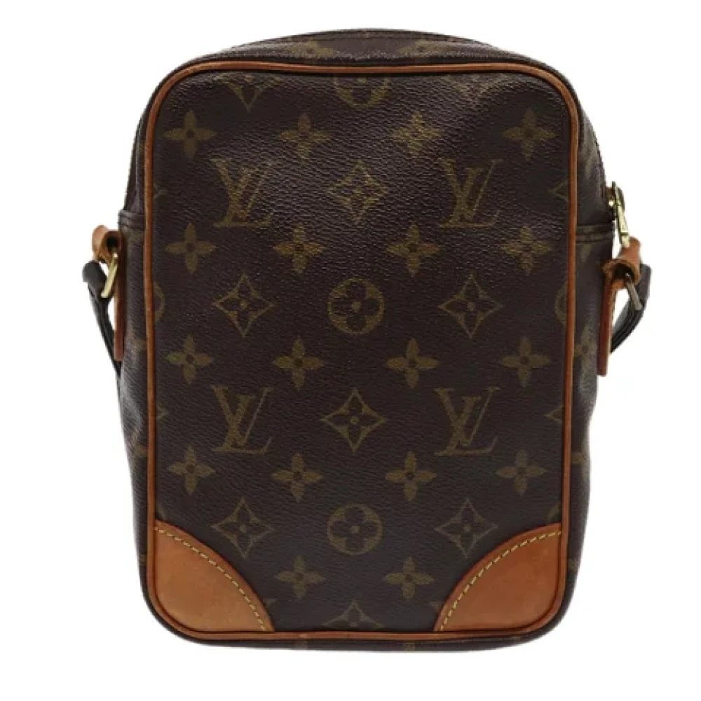 Louis Vuitton Vintage Pre-owned Canvas louis-vuitton-bags Brown Dames
