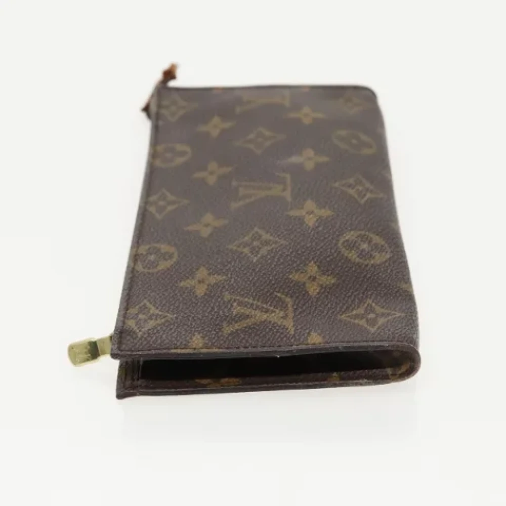 Louis Vuitton Vintage Pre-owned Canvas pouches Brown Dames