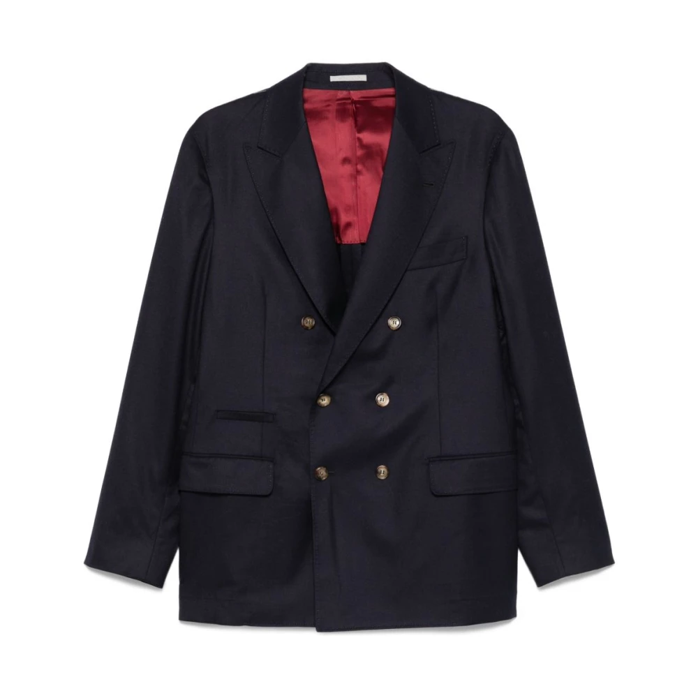 Suits > Formal Blazers - - Brunello Cucinelli - Modalova