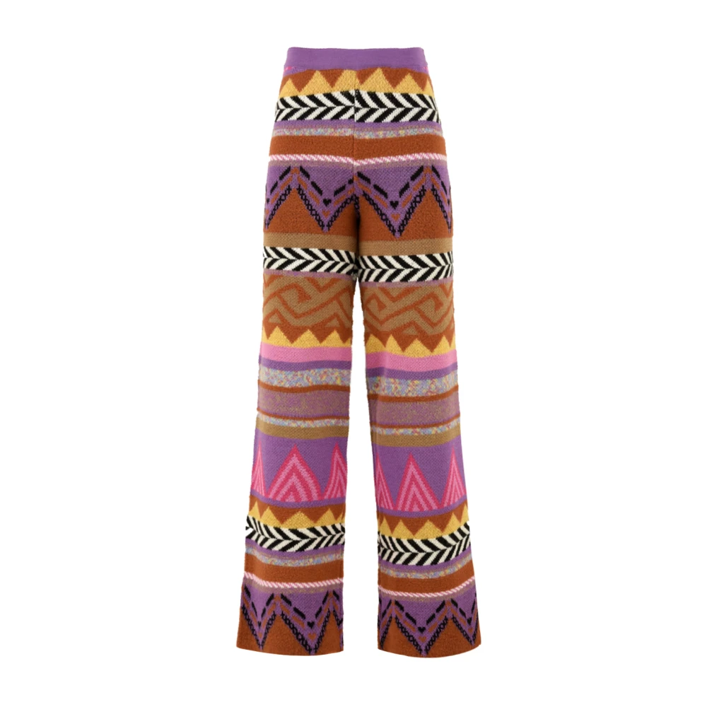 Akep Women's Multicolour Trousers For
