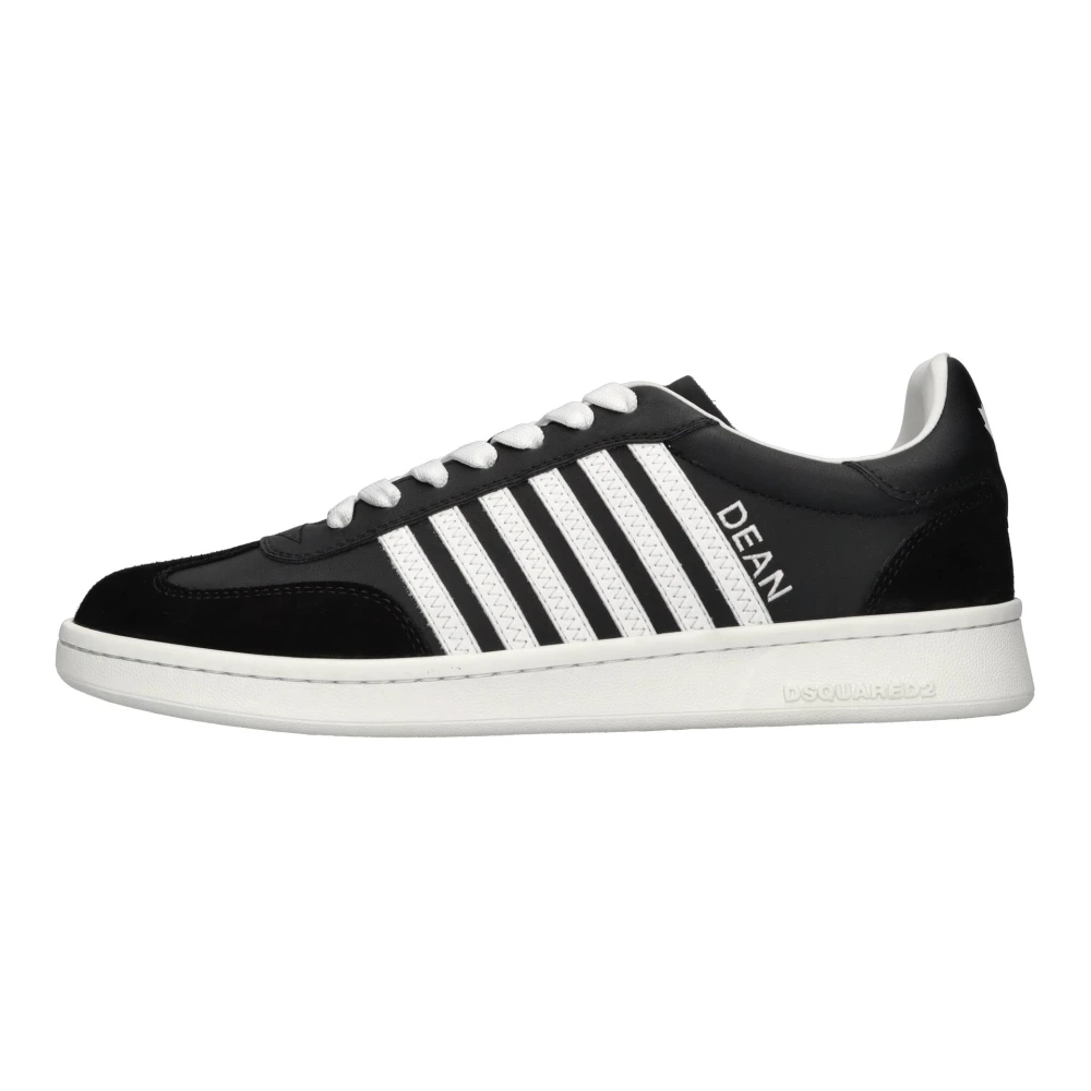 Dsquared2 Boxer Sneaker Heren Schoenen Zwart