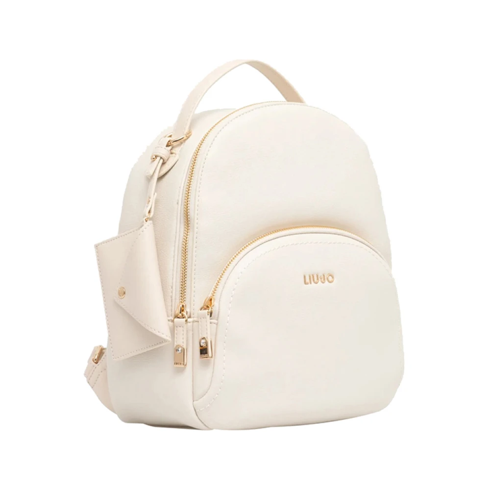 Liu Jo Ivoor Rugzak Elegant Praktisch Stijlvol Accessoire Beige Dames