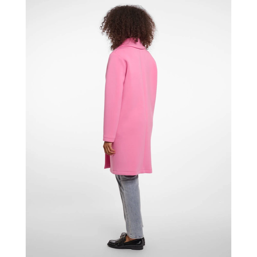 Rino&Pelle Double Breasted Coat Danja Pink Dames