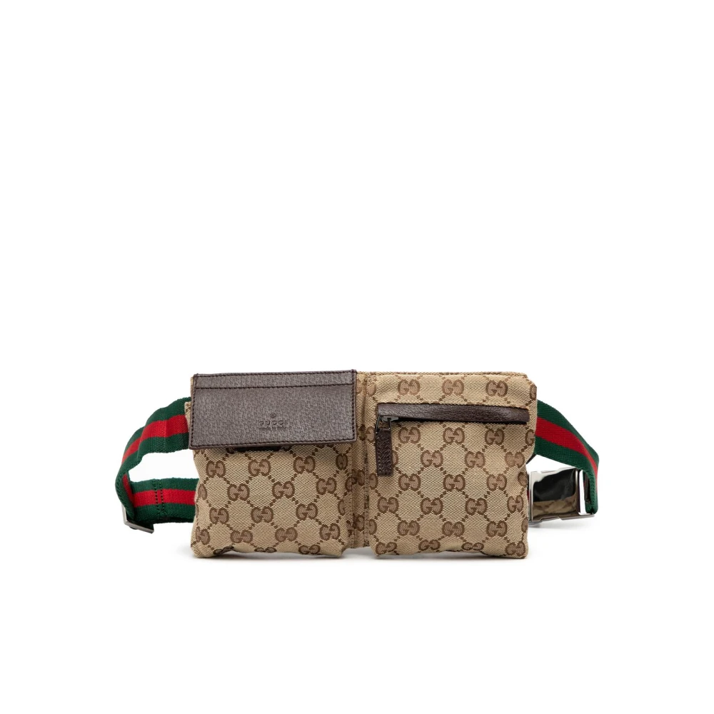 Gucci Vintage Women's Brown Pre-Owned Belt Bag