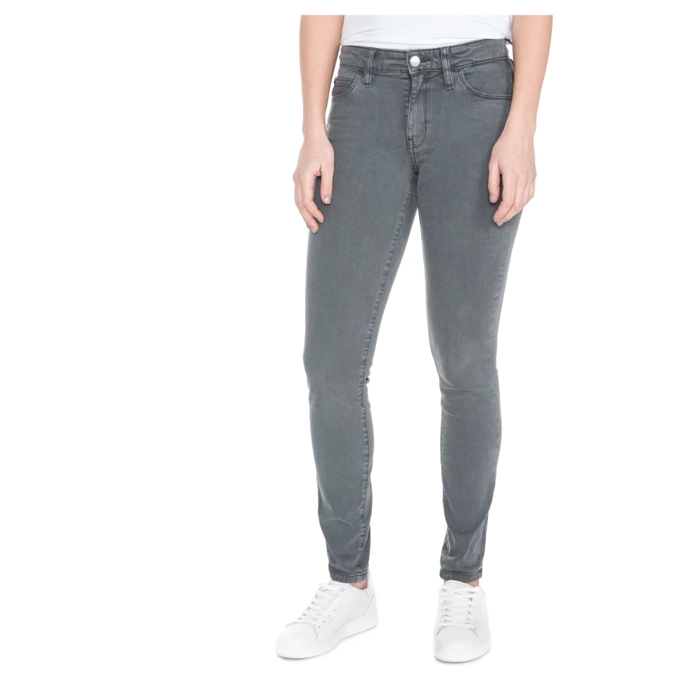 Calvin Klein Grå Stiliga Byxor Gray, Dam